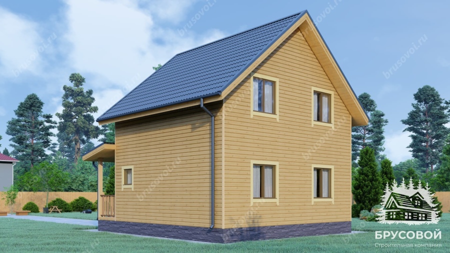 Второй вид проект БРУСОВОЙ №-66
