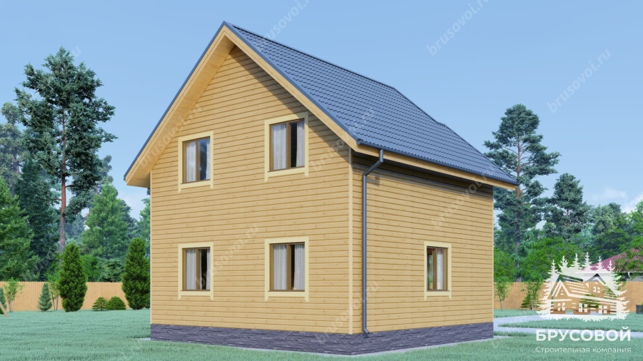 Третий вид проект БРУСОВОЙ №-66