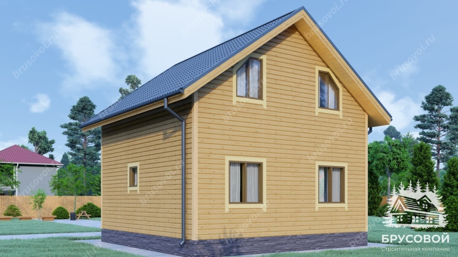 Второй вид проект БРУСОВОЙ №-67