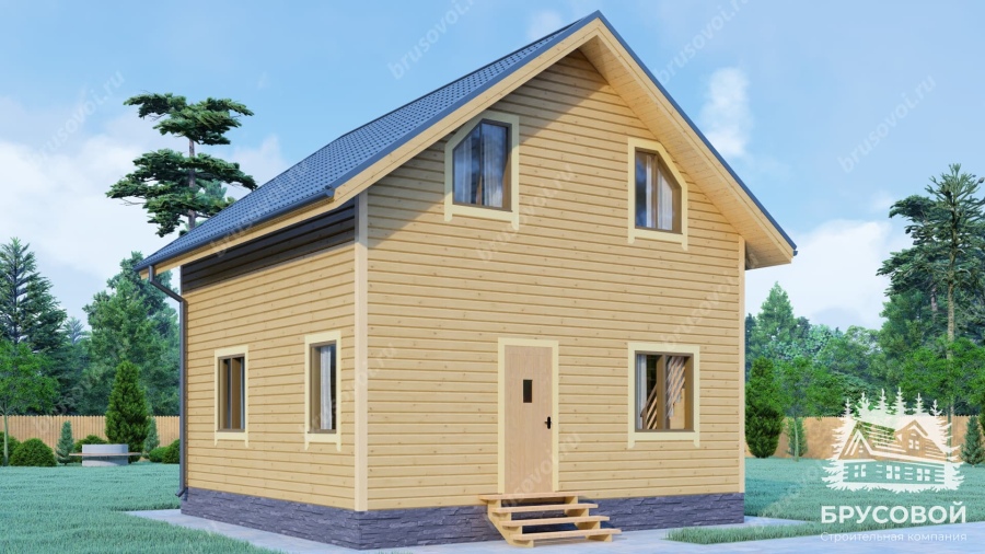 Четвертый вид проект БРУСОВОЙ №-67