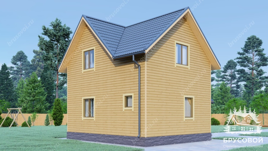 Третий вид проект БРУСОВОЙ №-68