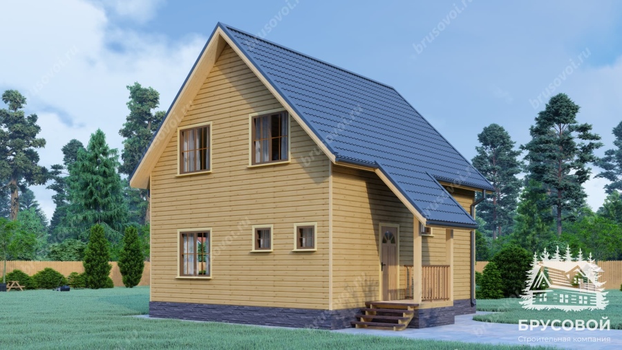 Второй вид проект БРУСОВОЙ №-69