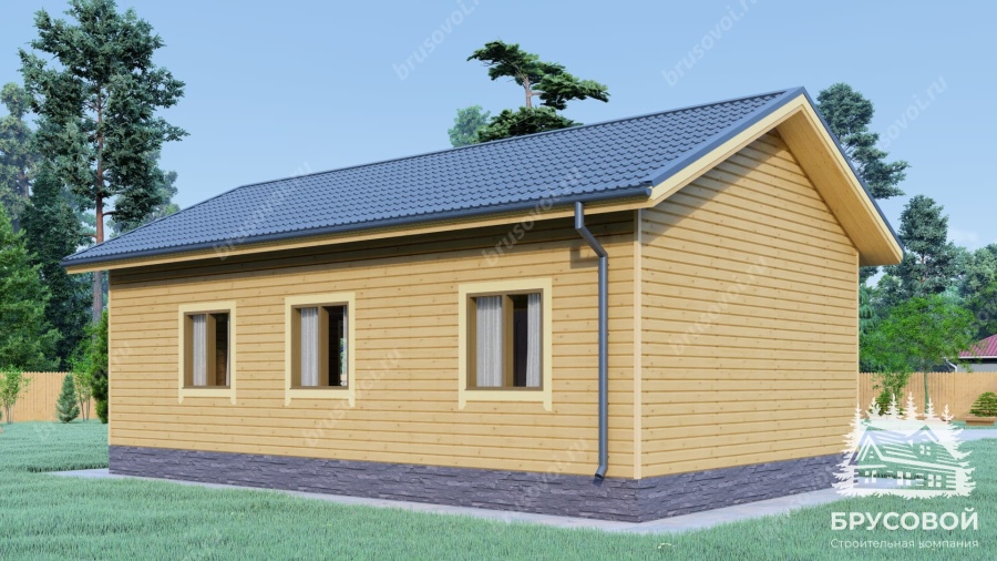 Третий вид проект БРУСОВОЙ №-7