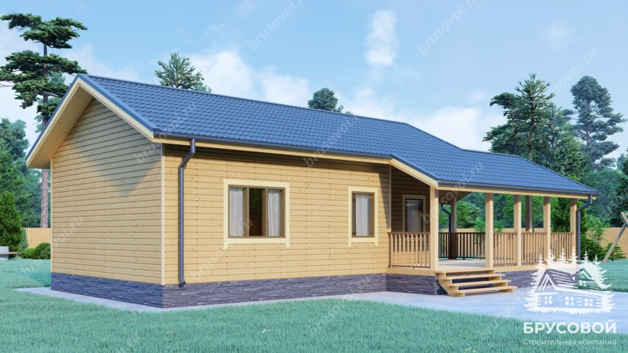 Четвертый вид проект БРУСОВОЙ №-7