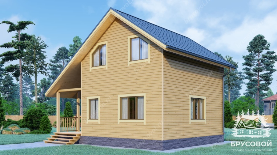 Второй вид проект БРУСОВОЙ №-70
