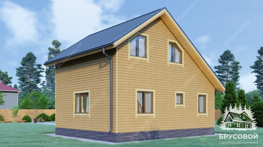 Третий вид проект БРУСОВОЙ №-70