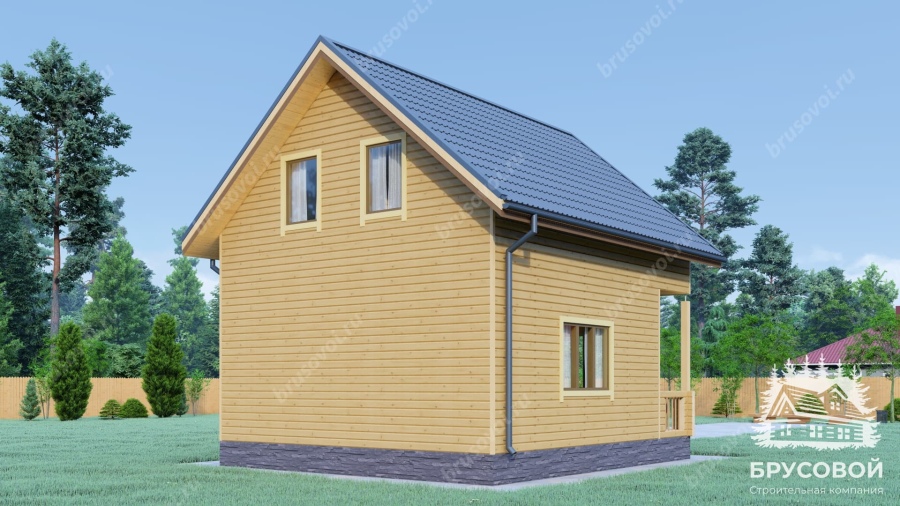 Третий вид проект БРУСОВОЙ №-72