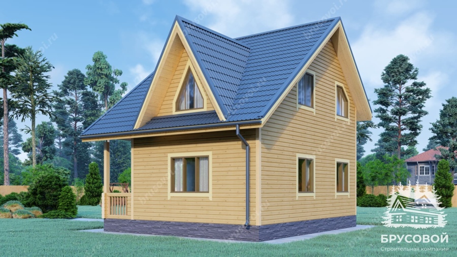 Второй вид проект БРУСОВОЙ №-73