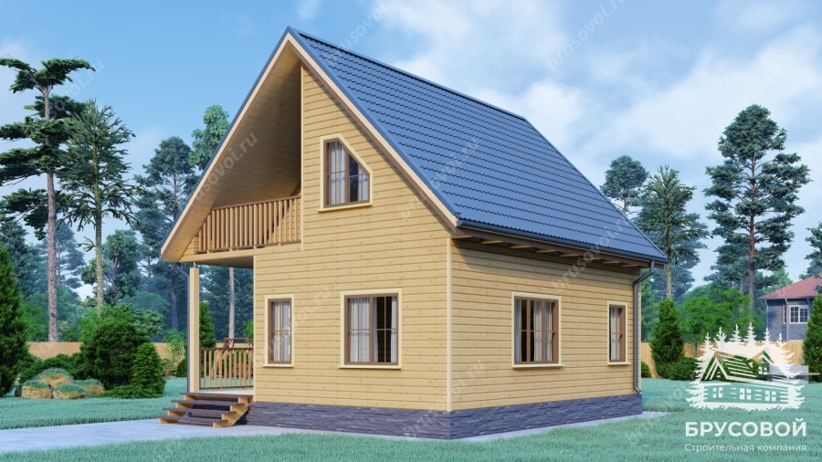 Второй вид проект БРУСОВОЙ №-74