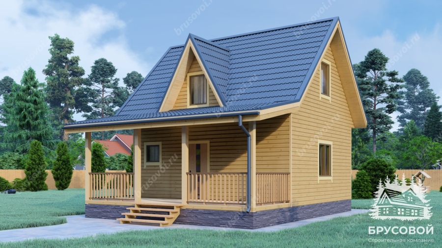 Второй вид проект БРУСОВОЙ №-75