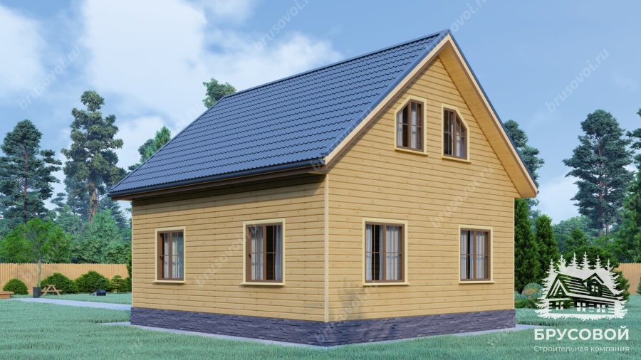 Третий вид проект БРУСОВОЙ №-76