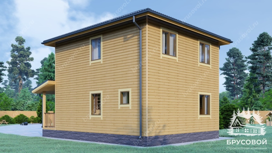 Второй вид проект БРУСОВОЙ №-78