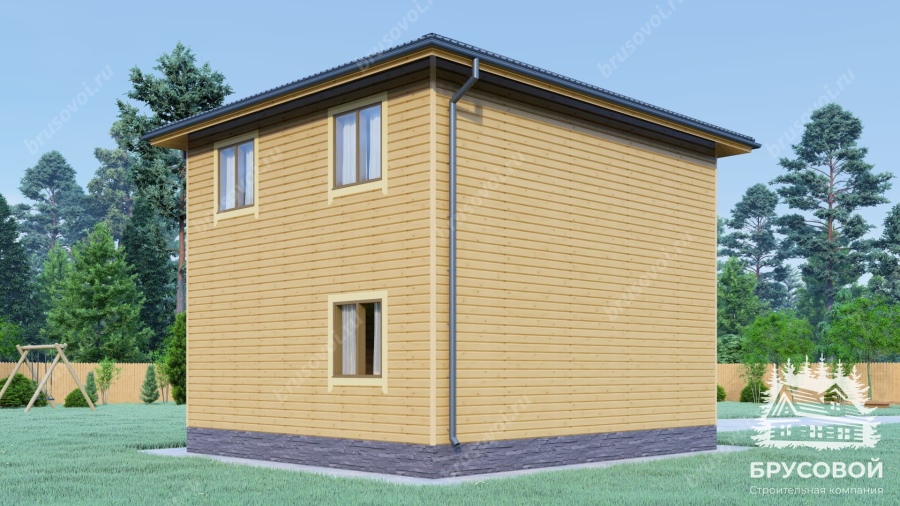 Третий вид проект БРУСОВОЙ №-78