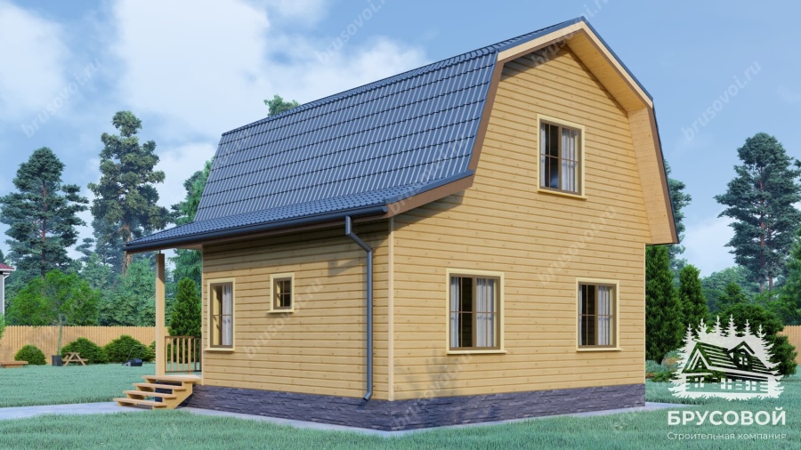 Второй вид проект БРУСОВОЙ №-79