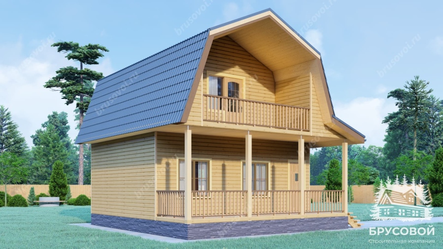 Четвертый вид проект БРУСОВОЙ №-79