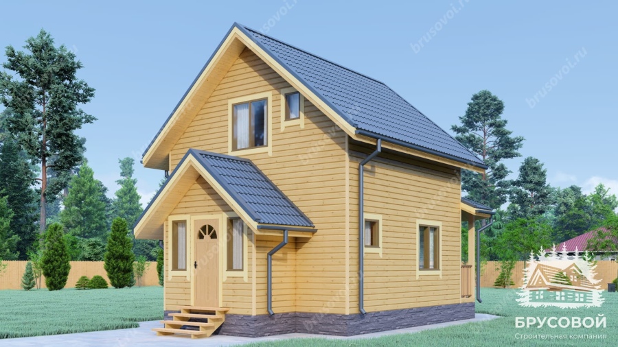 Третий вид проект БРУСОВОЙ №-8