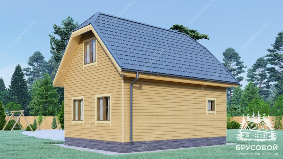 Второй вид проект БРУСОВОЙ №-80
