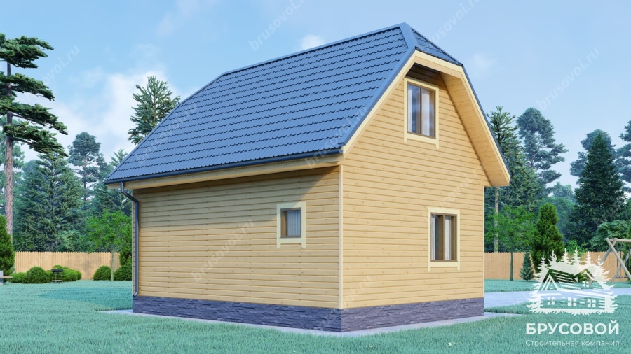 Третий вид проект БРУСОВОЙ №-80