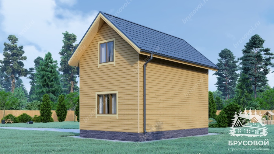 Второй вид проект БРУСОВОЙ №-81