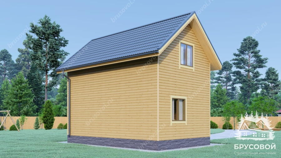 Третий вид проект БРУСОВОЙ №-81