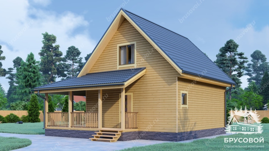 Второй вид проект БРУСОВОЙ №-82