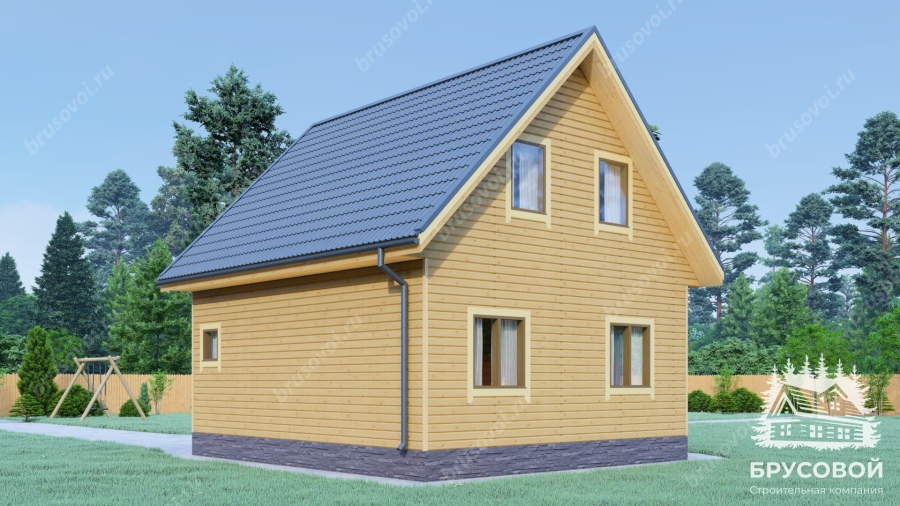 Третий вид проект БРУСОВОЙ №-82