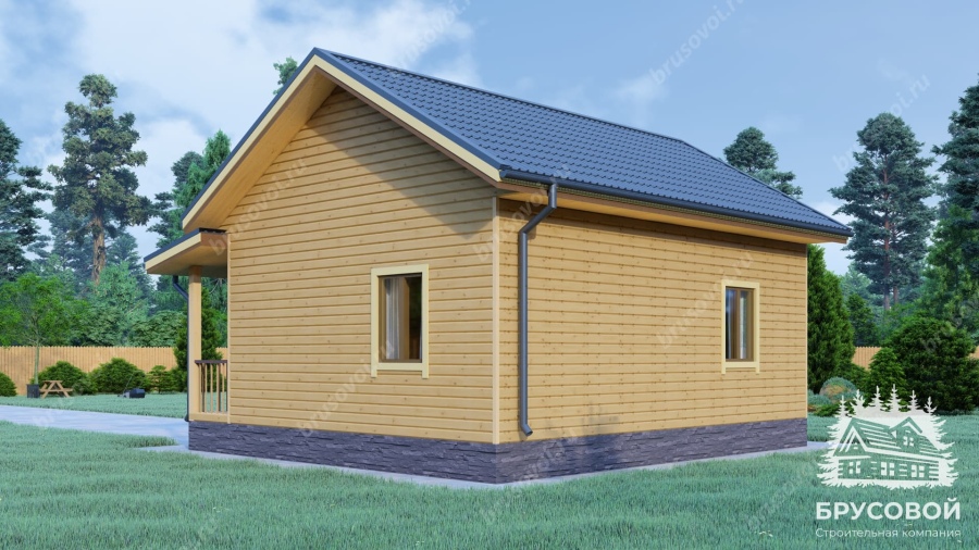 Второй вид проект БРУСОВОЙ №-84