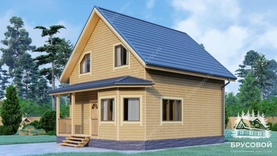 Второй вид проект БРУСОВОЙ №-85