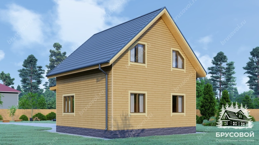 Третий вид проект БРУСОВОЙ №-85