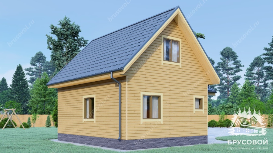 Третий вид проект БРУСОВОЙ №-86