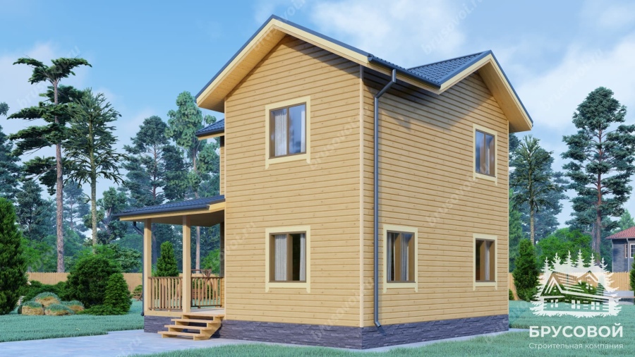 Второй вид проект БРУСОВОЙ №-87