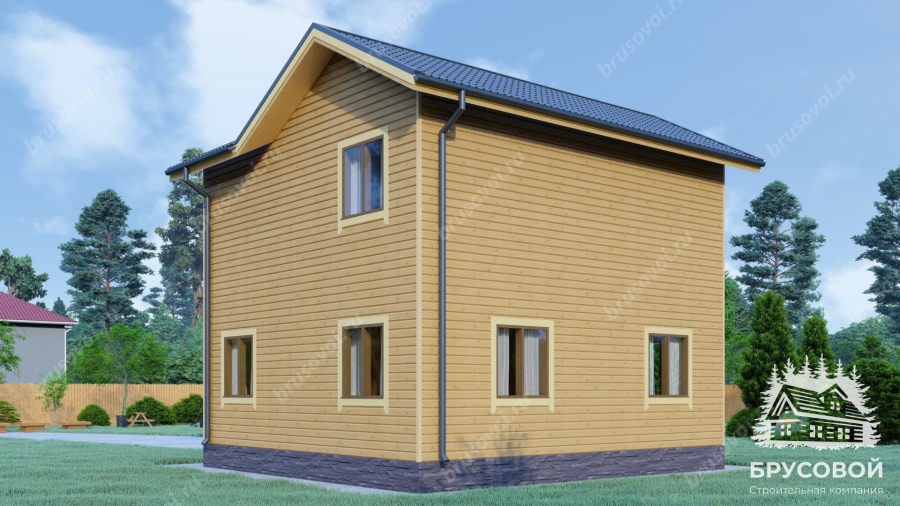 Третий вид проект БРУСОВОЙ №-87