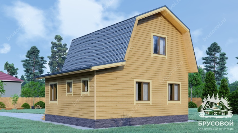 Второй вид проект БРУСОВОЙ №-88