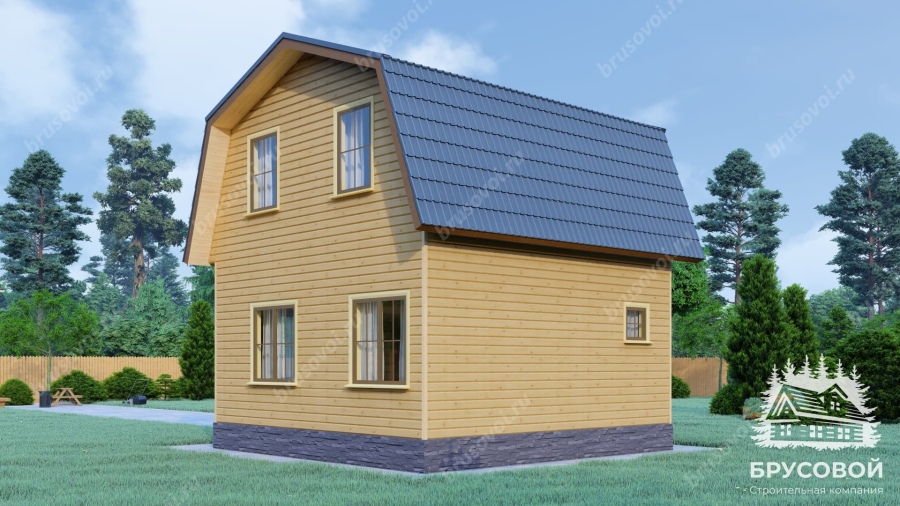 Второй вид проект БРУСОВОЙ №-9