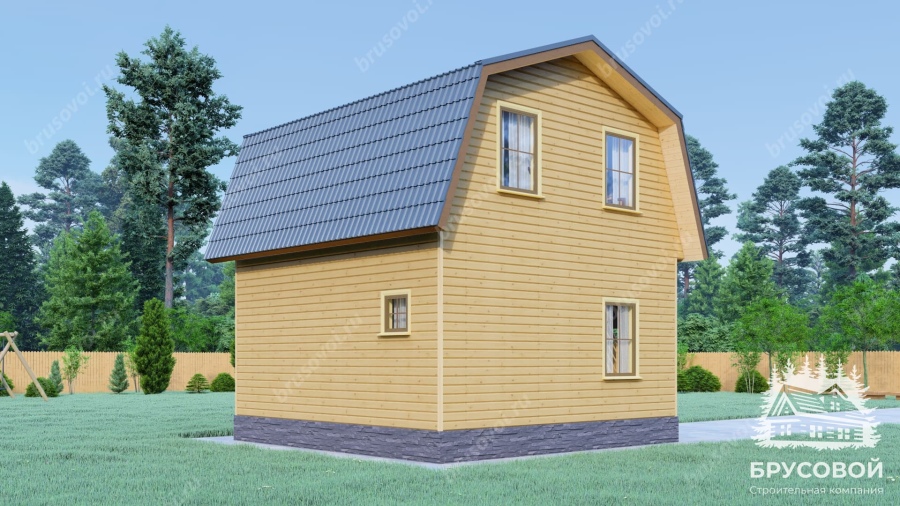 Третий вид проект БРУСОВОЙ №-9