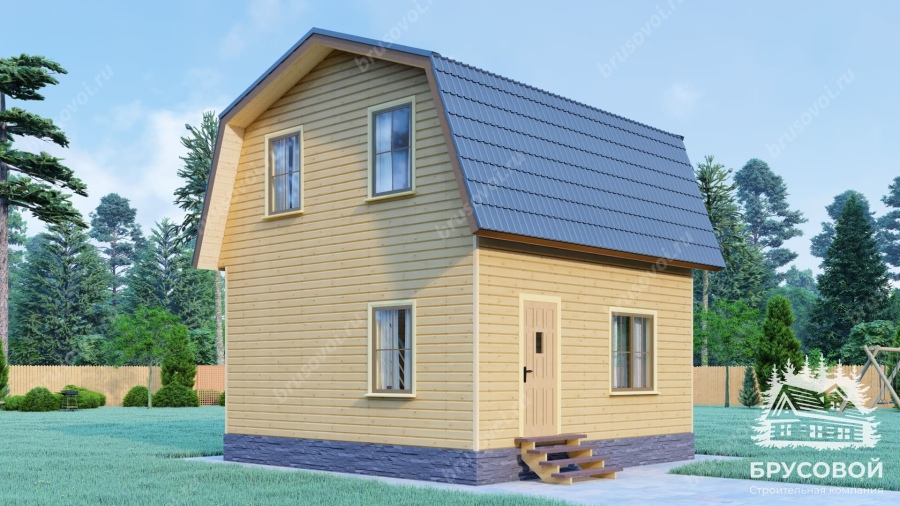 Четвертый вид проект БРУСОВОЙ №-9