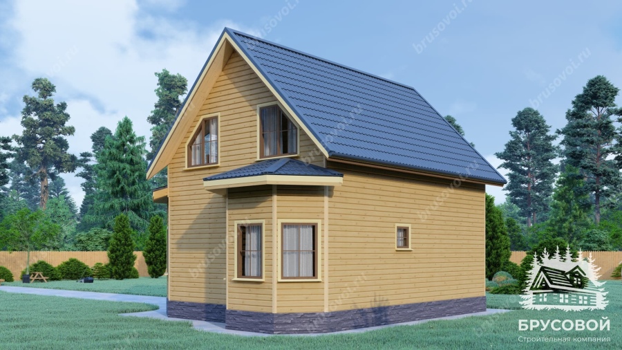 Второй вид проект БРУСОВОЙ №-91