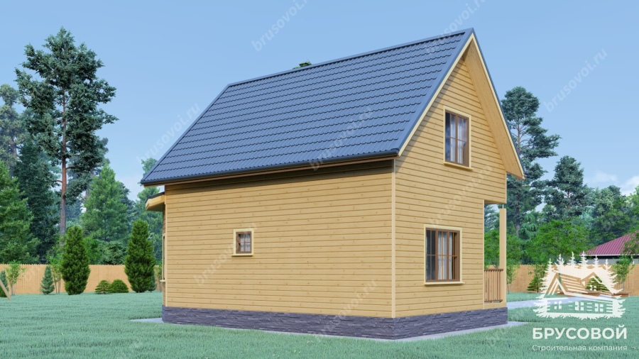 Третий вид проект БРУСОВОЙ №-91