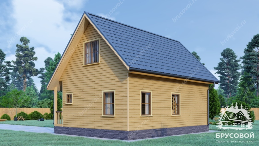 Второй вид проект БРУСОВОЙ №-92