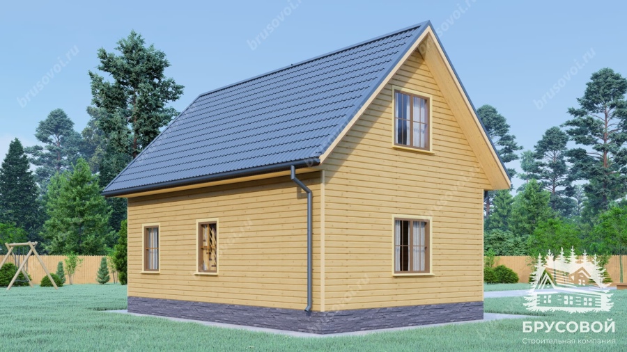 Третий вид проект БРУСОВОЙ №-92