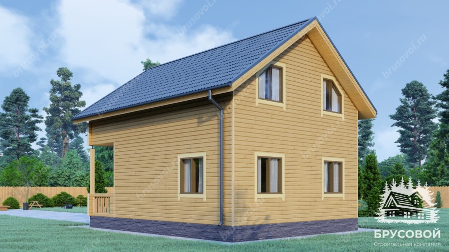 Второй вид проект БРУСОВОЙ №-93