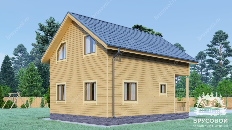 Третий вид проект БРУСОВОЙ №-93