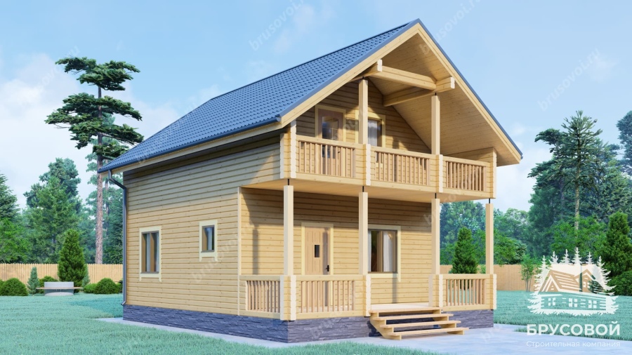 Четвертый вид проект БРУСОВОЙ №-93