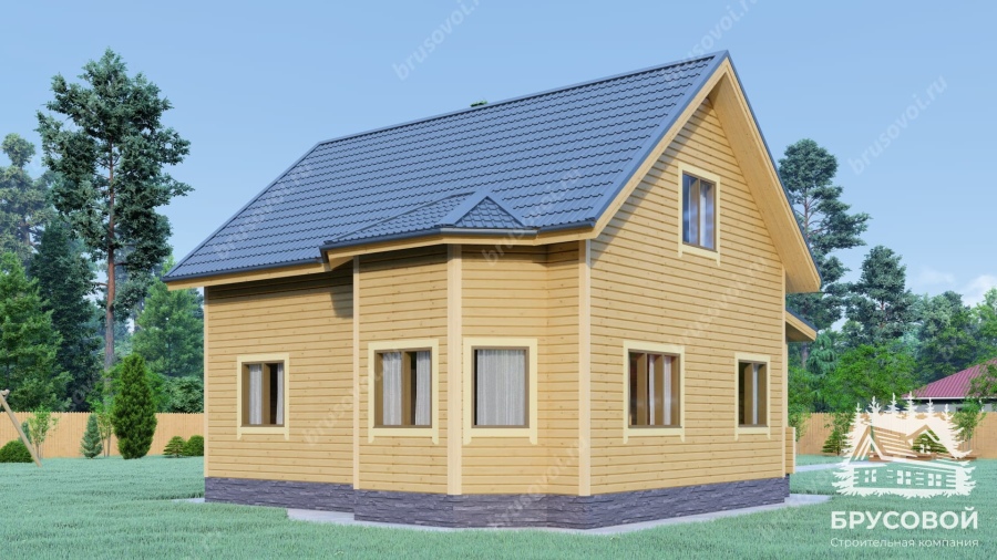 Третий вид проект БРУСОВОЙ №-94