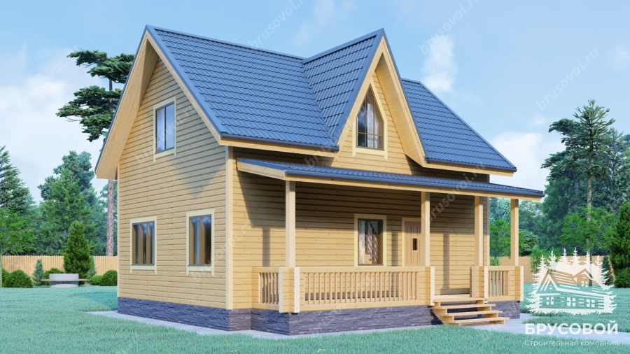 Четвертый вид проект БРУСОВОЙ №-94