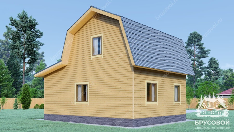 Третий вид проект БРУСОВОЙ №-96