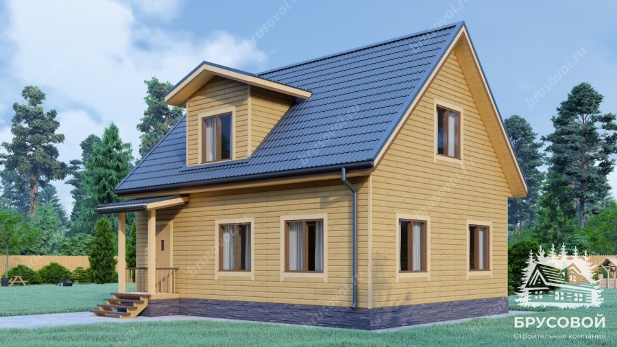 Второй вид проект БРУСОВОЙ №-97