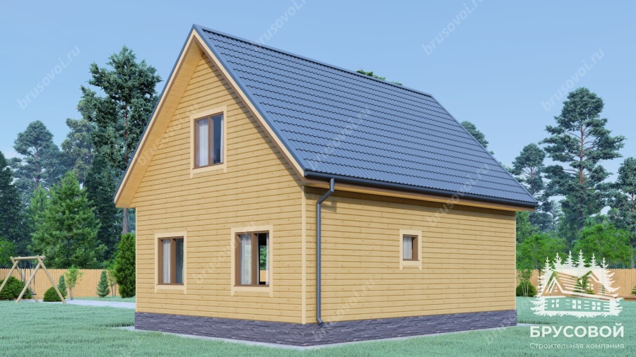 Третий вид проект БРУСОВОЙ №-97