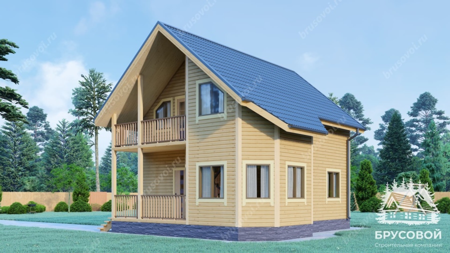 Второй вид проект БРУСОВОЙ №-98