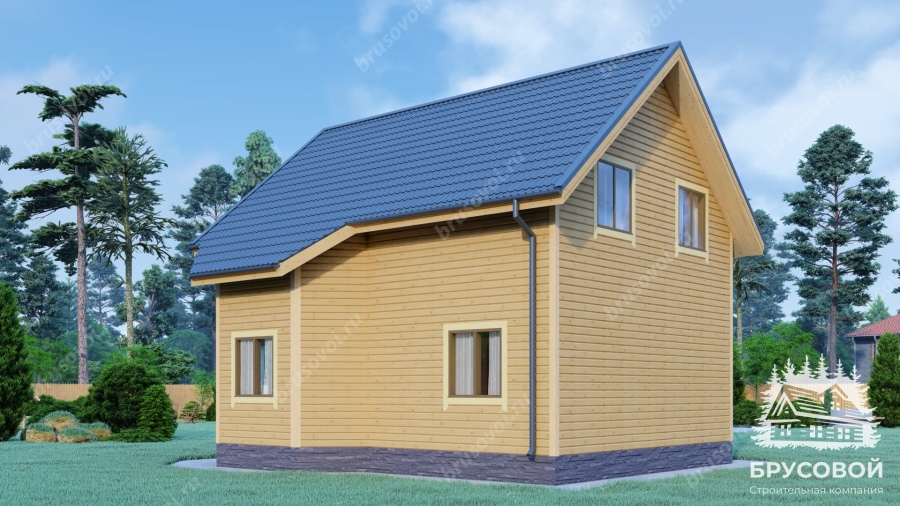Третий вид проект БРУСОВОЙ №-98